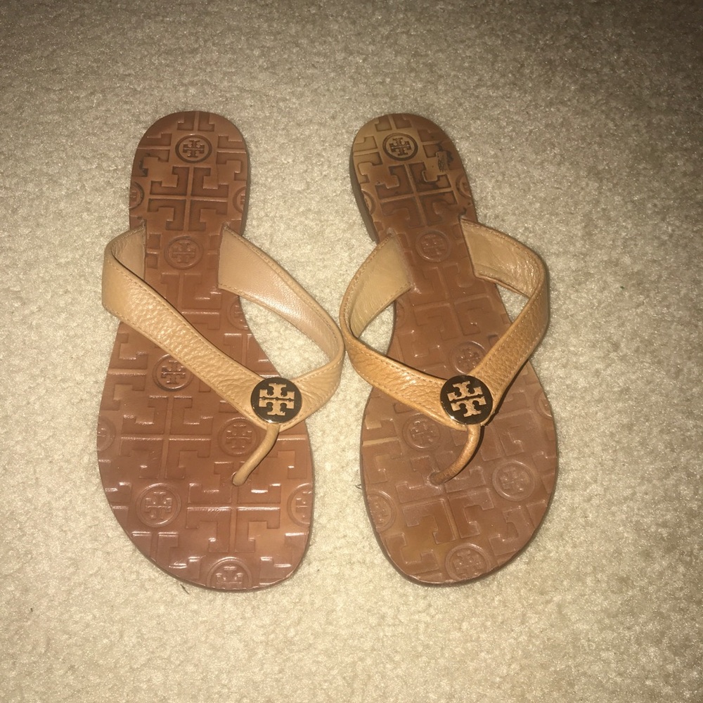 Tory Burch sandals.